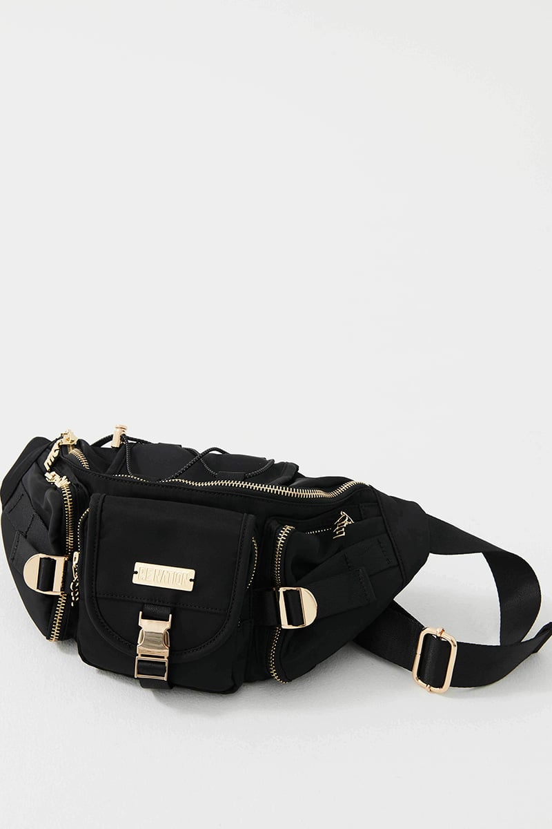 P.E Nation Reflection Cross Body Bag Black Stylerunner