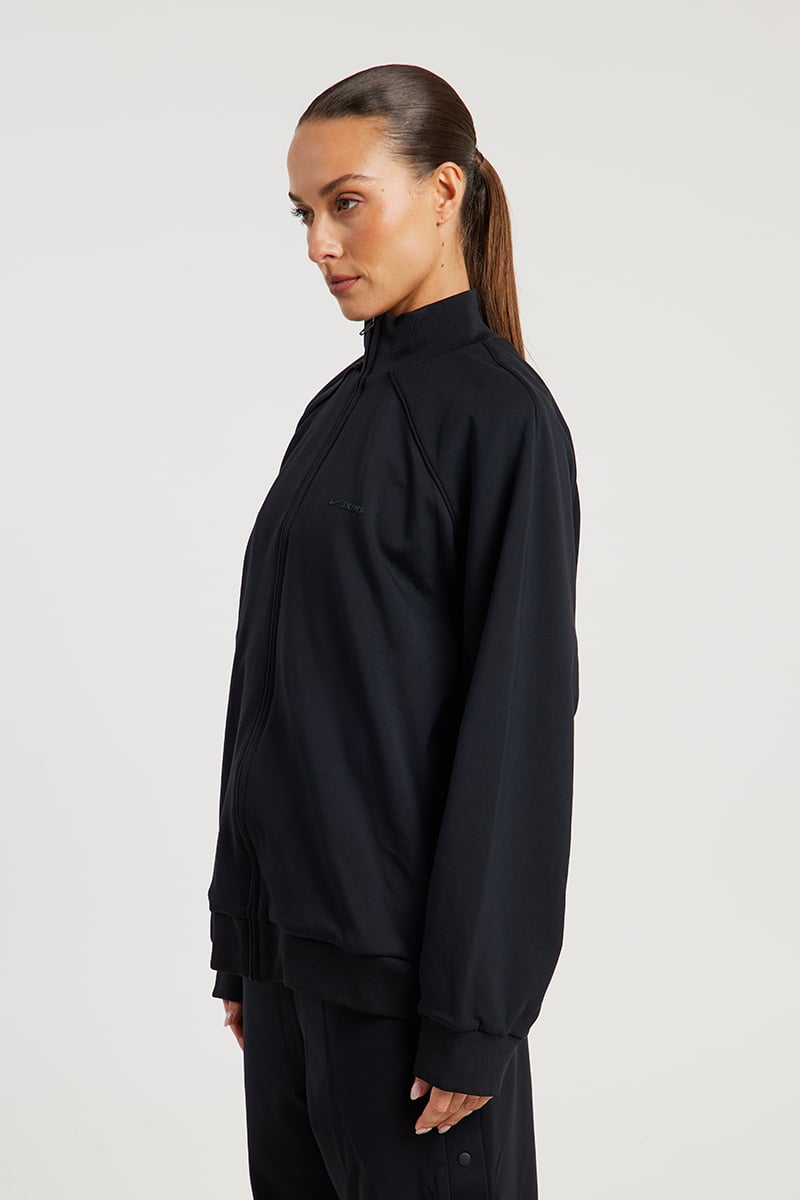 NikeSKIMS Matte Tricot Oversized Full-Zip Tracksuit Jacket Nskm