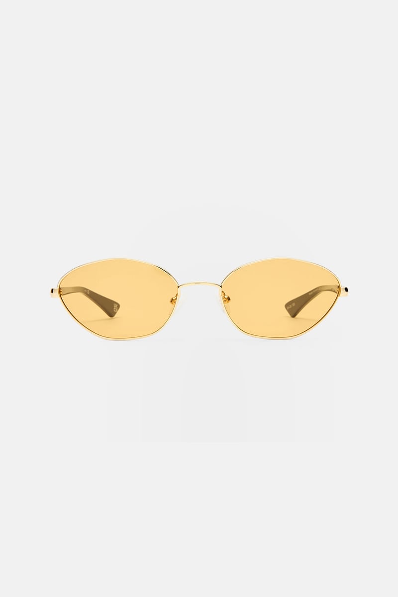 Le Bebe Gold Sunglasses // Le Specs main image 1