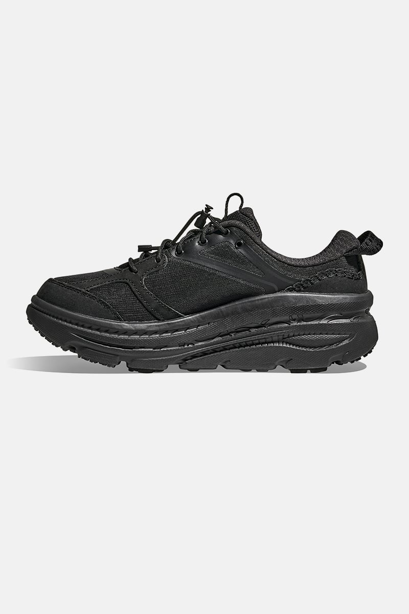 HOKA Bondi B3 LS Black / Carbon Black | Stylerunner