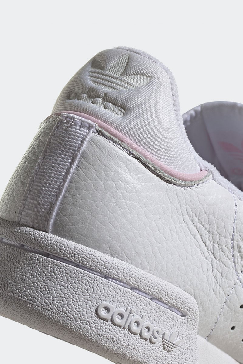 adidas Originals Continental 80 Stripes Ftwr White Clear Pink Hazy Ros Stylerunner