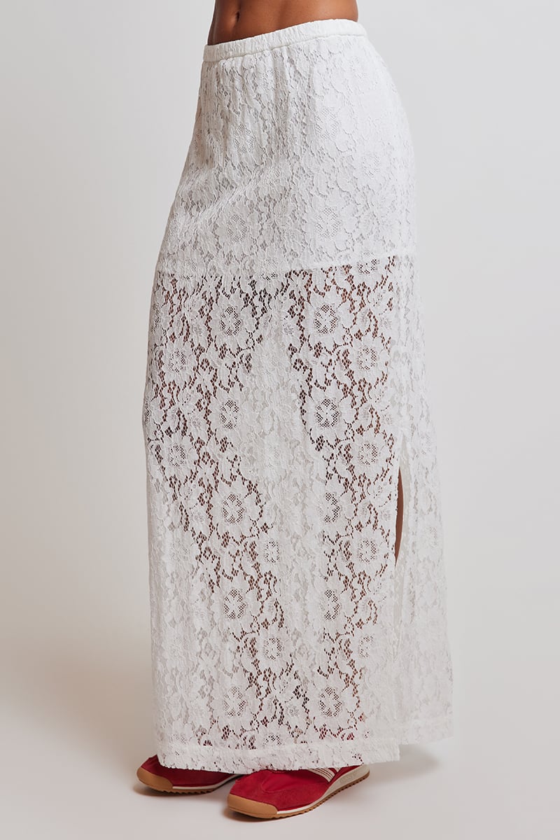 【as\"on】25ss KORI LACE MIDI SKIRT MUSINSA | ASON KORI LACE MIDI SKIRT