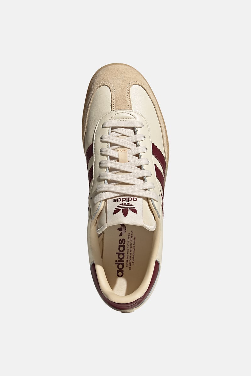 adidas Samba OG Wonder White/Shadow Red/Gum 3 | Stylerunner