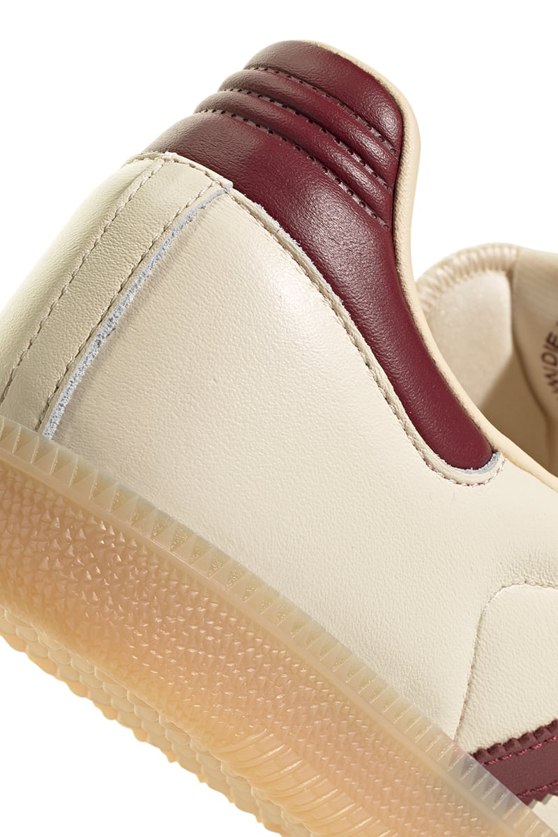 adidas Samba OG Wonder White/Shadow Red/Gum 3 | Stylerunner