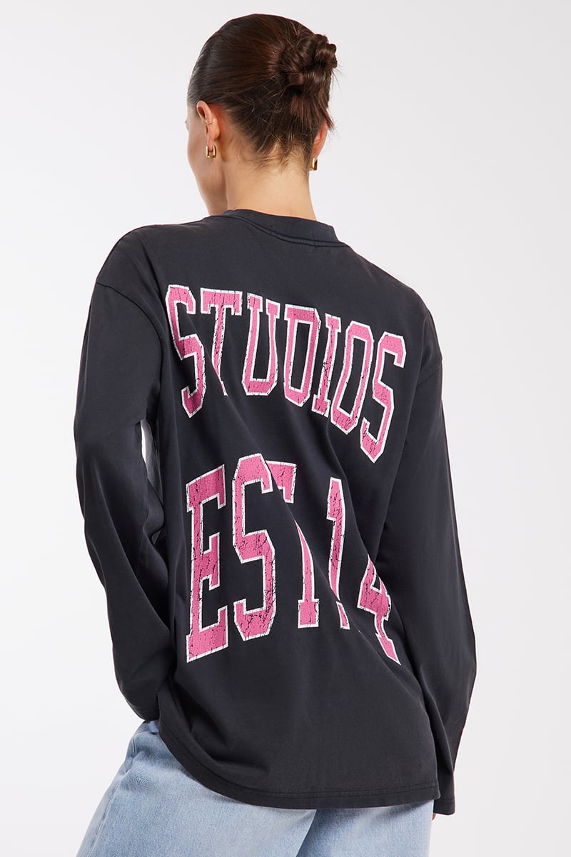 Pink Kara Long Sleeve Top