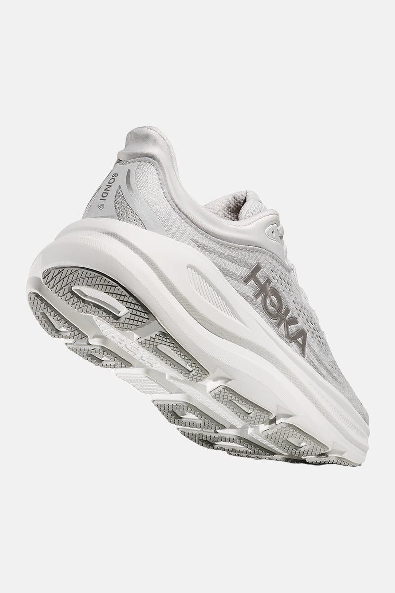 HOKA Bondi 9 Stardust / Silver | Stylerunner HOKA Bondi 9 Stardust / Silver | Stylerunner