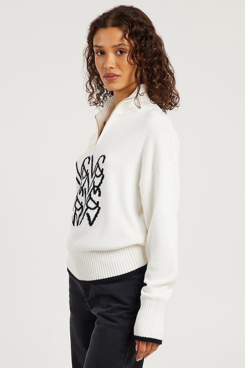Viktoria & Woods Visionaire Knit Ivory | Stylerunner
