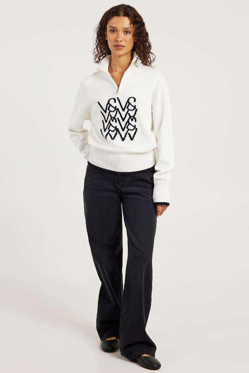Viktoria & Woods Visionaire Knit Ivory | Stylerunner