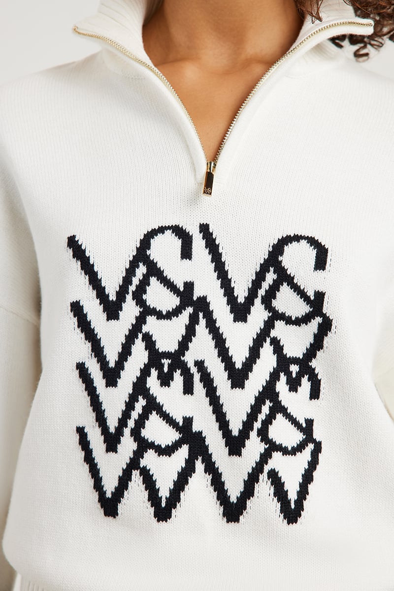 Viktoria & Woods Visionaire Knit Ivory | Stylerunner