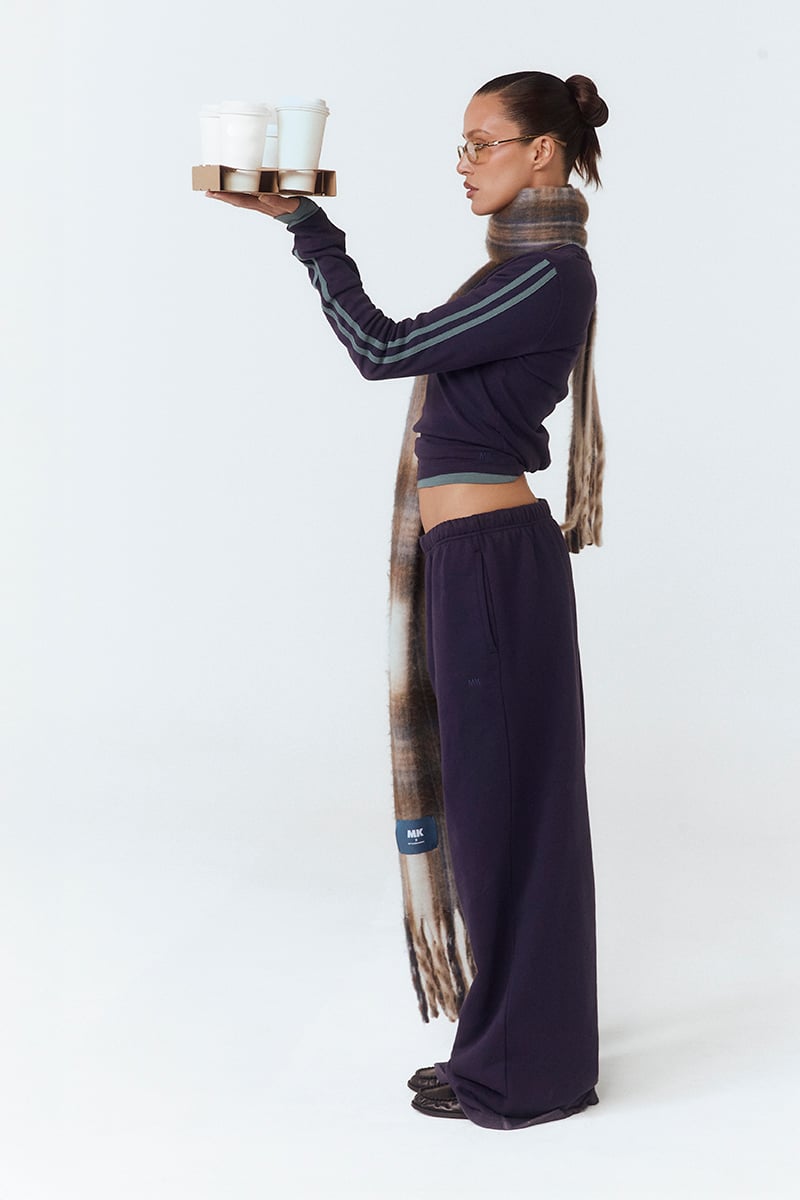 MK x SR Perry Crew Neck Long Sleeve Tee