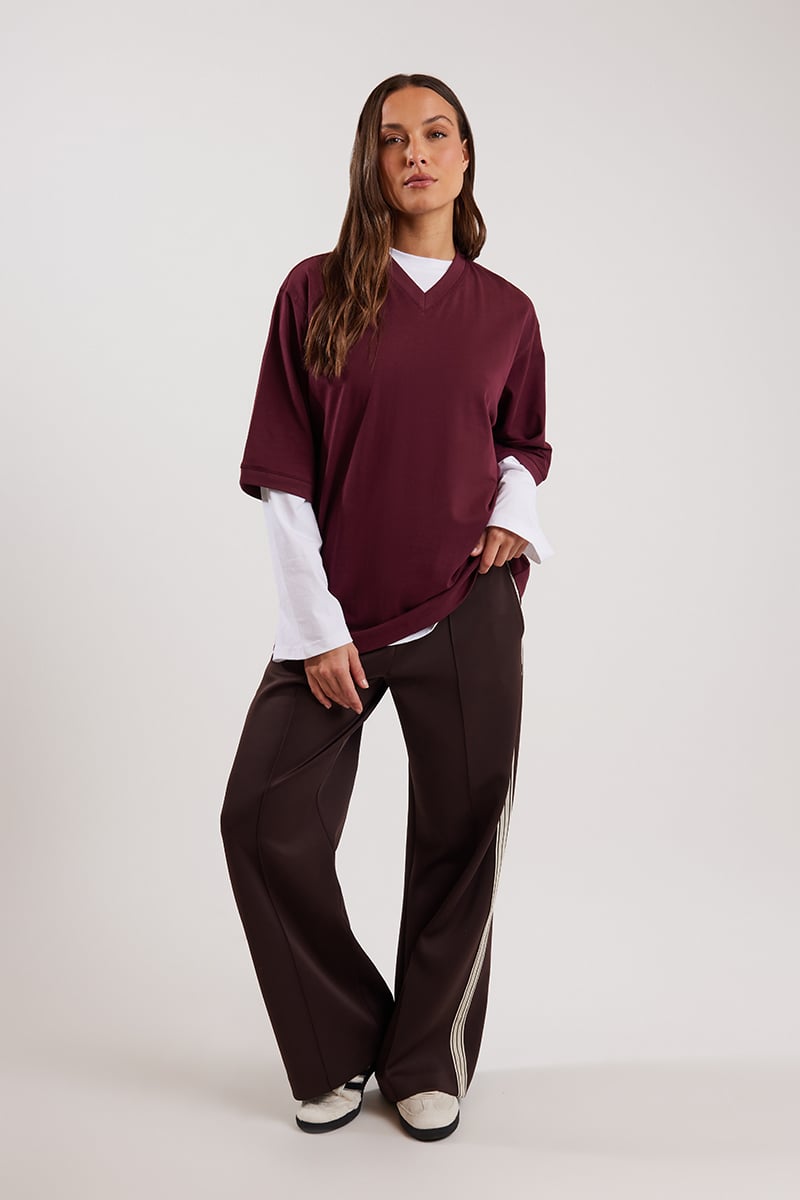 Soren V Neck Graphic Tee