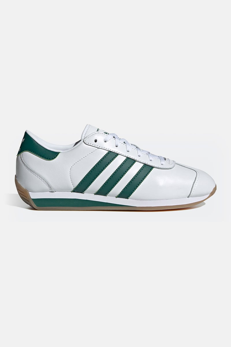 adidas Originals Country II Ftwr White Collegiate Green Ftwr White Stylerunner