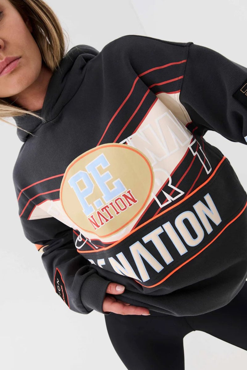 P.E Nation Rogue Hoodie Dark Shadow Stylerunner