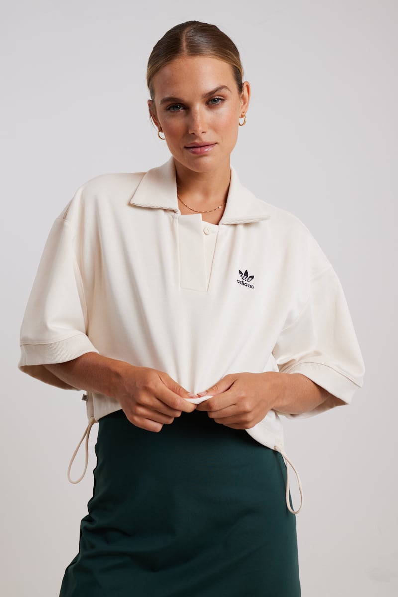 adidas Originals Always Original Polo Shirt Wonder White | Stylerunner