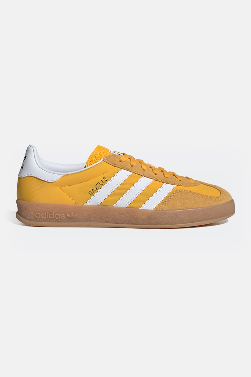 adidas Originals Gazelle Indoor Crew Yellow Ftwr White Almost Yellow Stylerunner