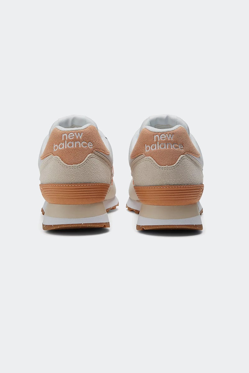 New balance 574 taupe hot sale
