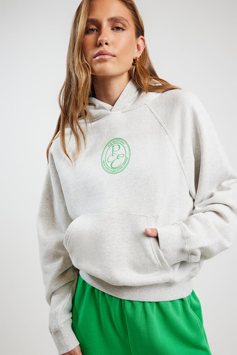 Nation Exposition Hoodie Grey Marle Stylerunner