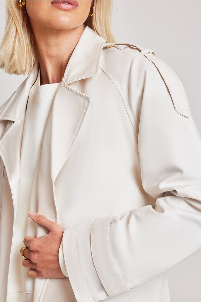 Nude Lucy Frieda Trench Cloud | Stylerunner