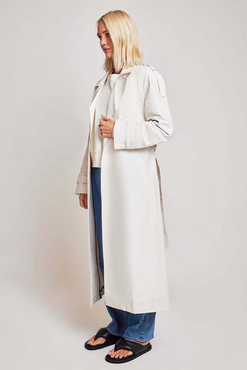 Nude Lucy Frieda Trench Cloud | Stylerunner