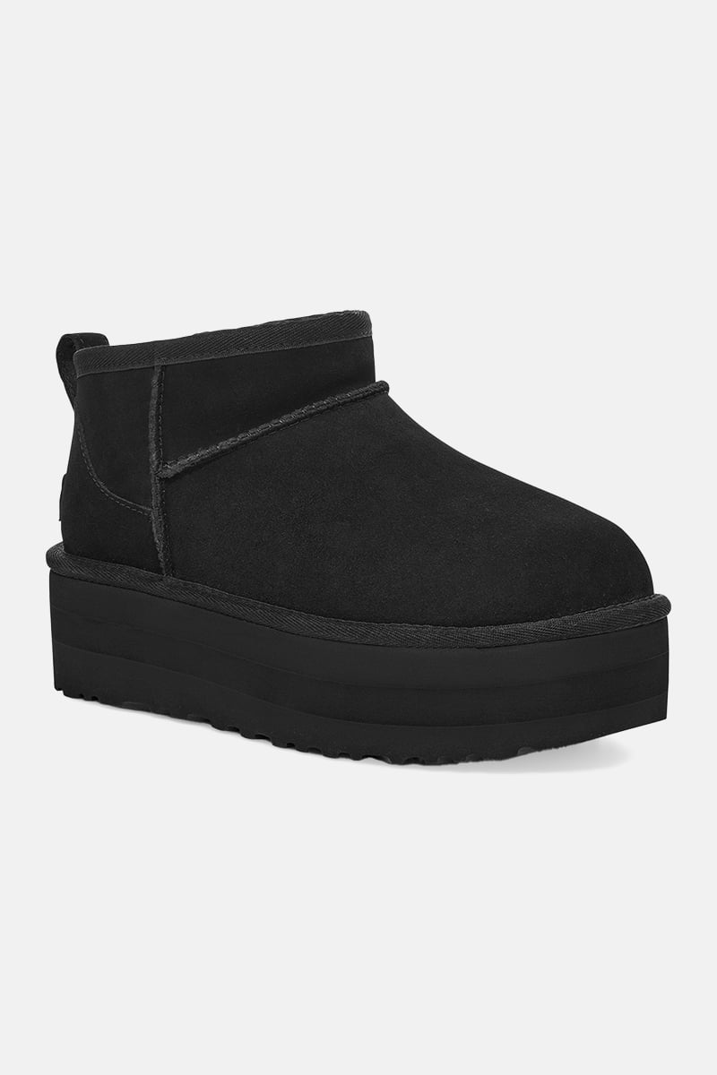 Ugg Classic Ultra Mini Platform Black | Stylerunner