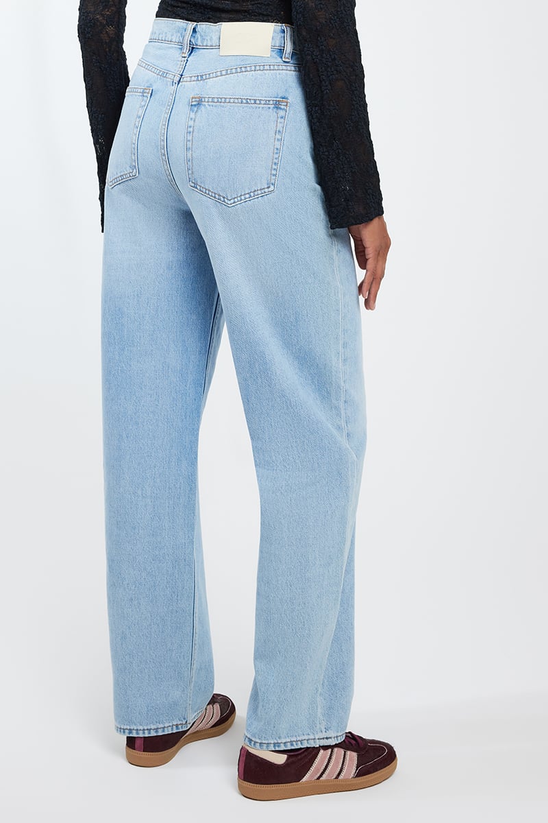 ODE Jordan Straight Leg Jean Light Denim Wash | Stylerunner