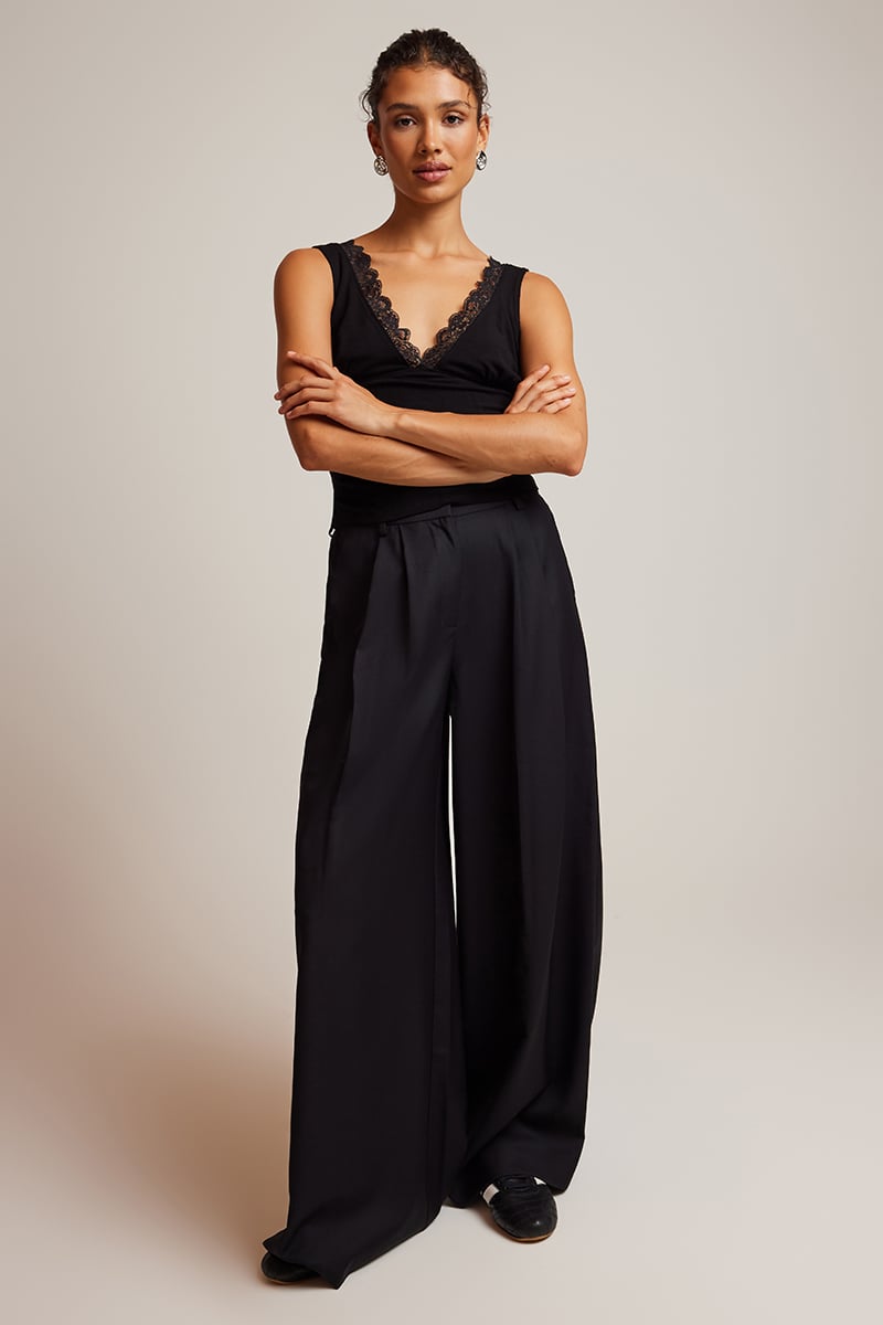 ODE Davey Elasticated Pant Onyx | Stylerunner