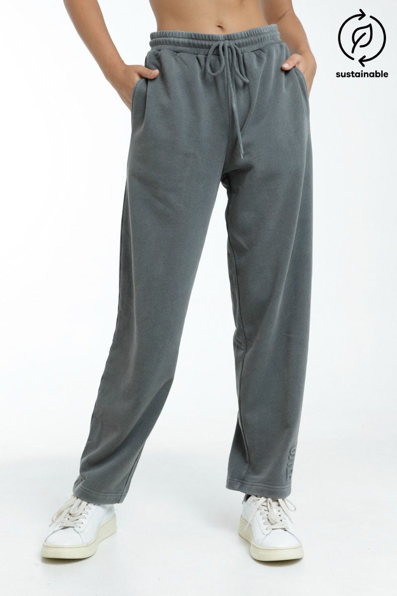 Stylerunner Median Straight Leg Jogger Carbon | Stylerunner
