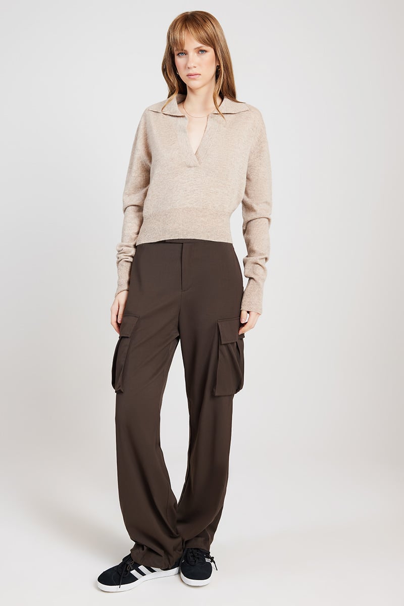 MARNO Romy pants ブラウン　size1 Merona The Ultimate Khaki Pants Men's 42x32 Tan Flat Front