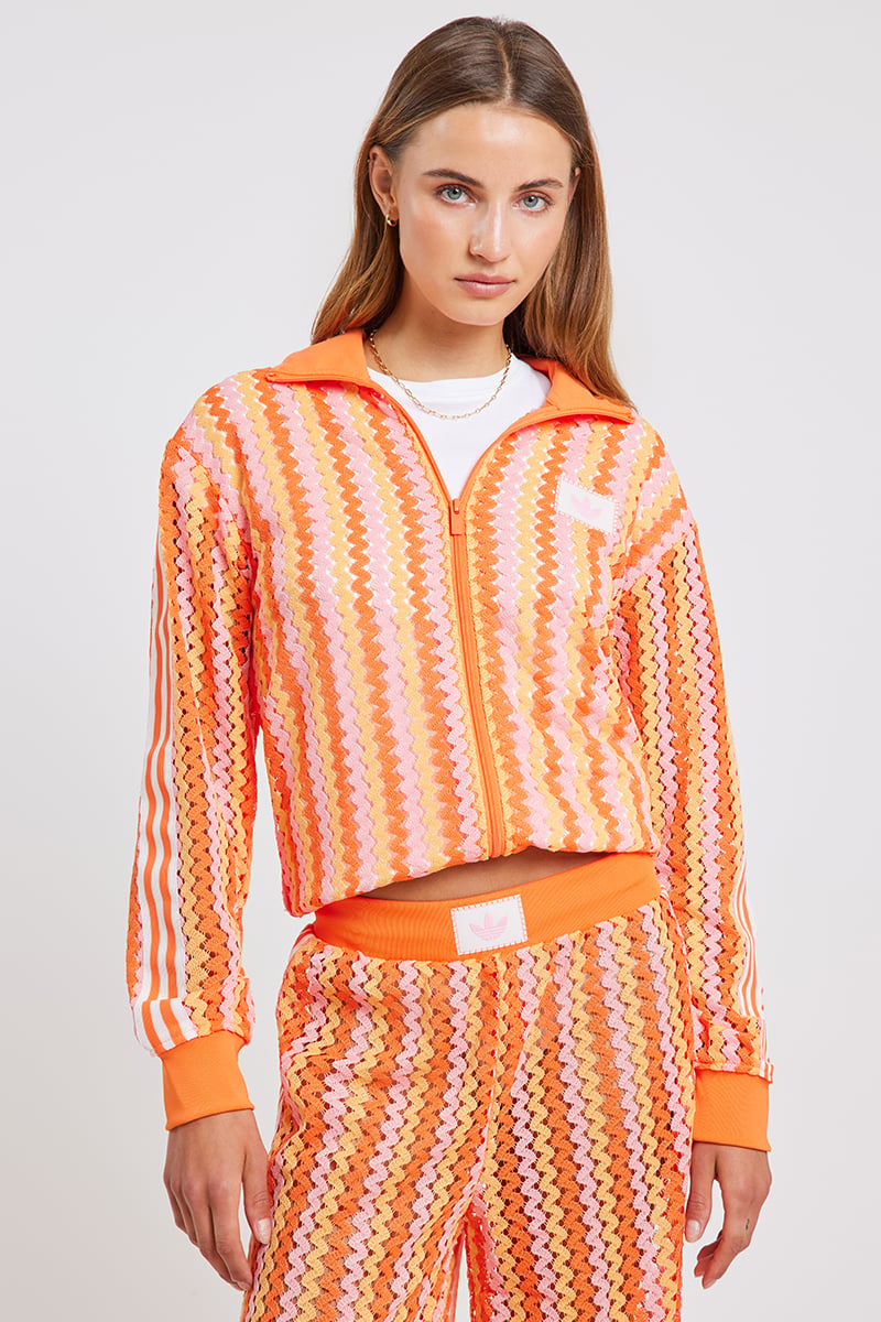 トップス adidas Summer Glow Firebird Track Top S Hoodies and sweatshirts adidas Originals Summer Glow Firebird