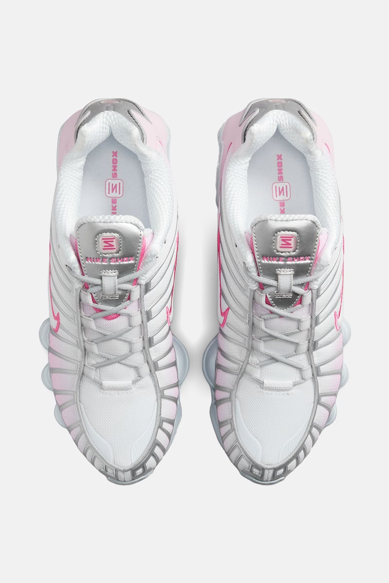 Nike Shox TL Mtlc Platinum Pinksicle Pink Foam White Flt Silver Stylerunner