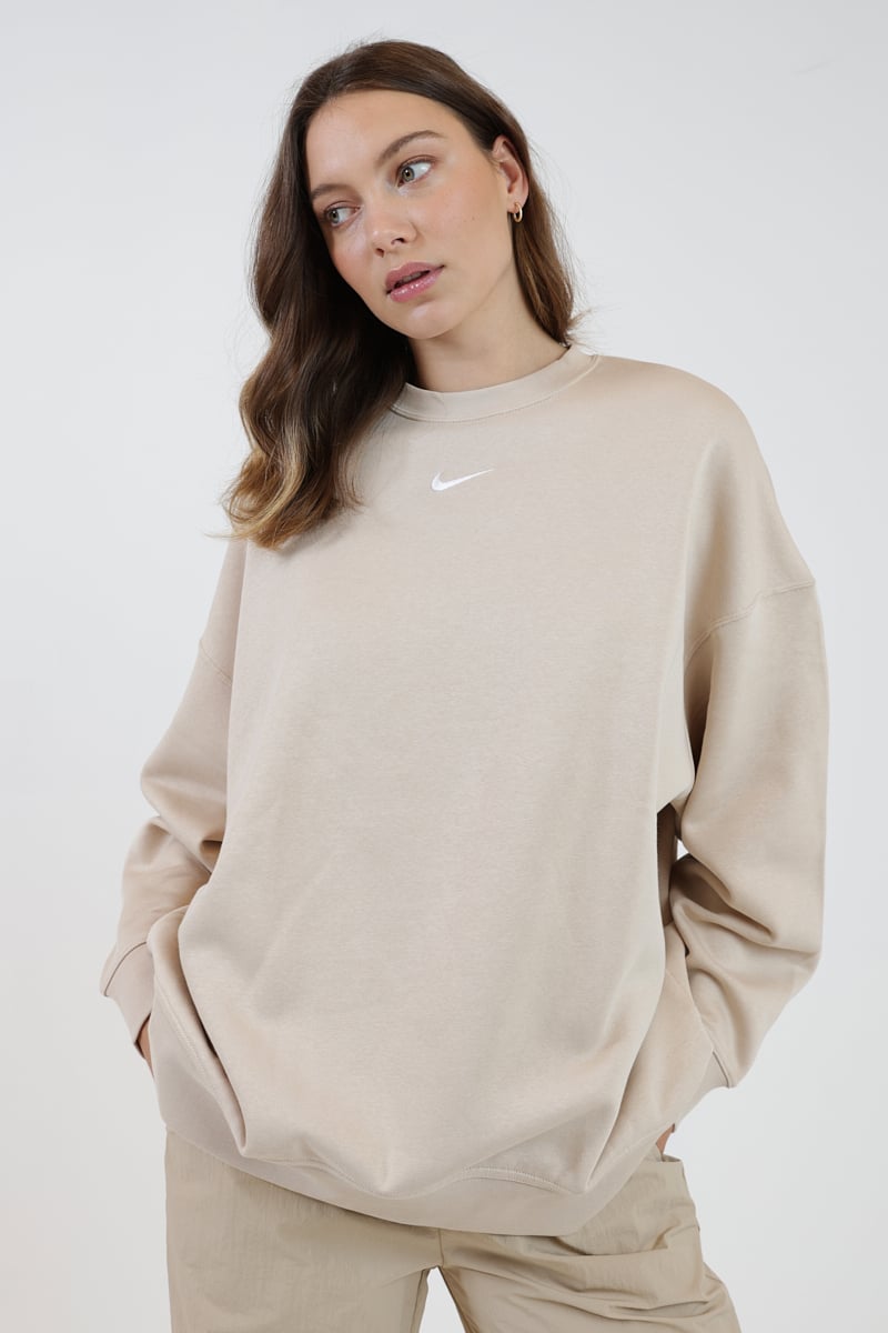 Nike Sportswear Collection Essentials Crew Sweatshirt Sanddrift