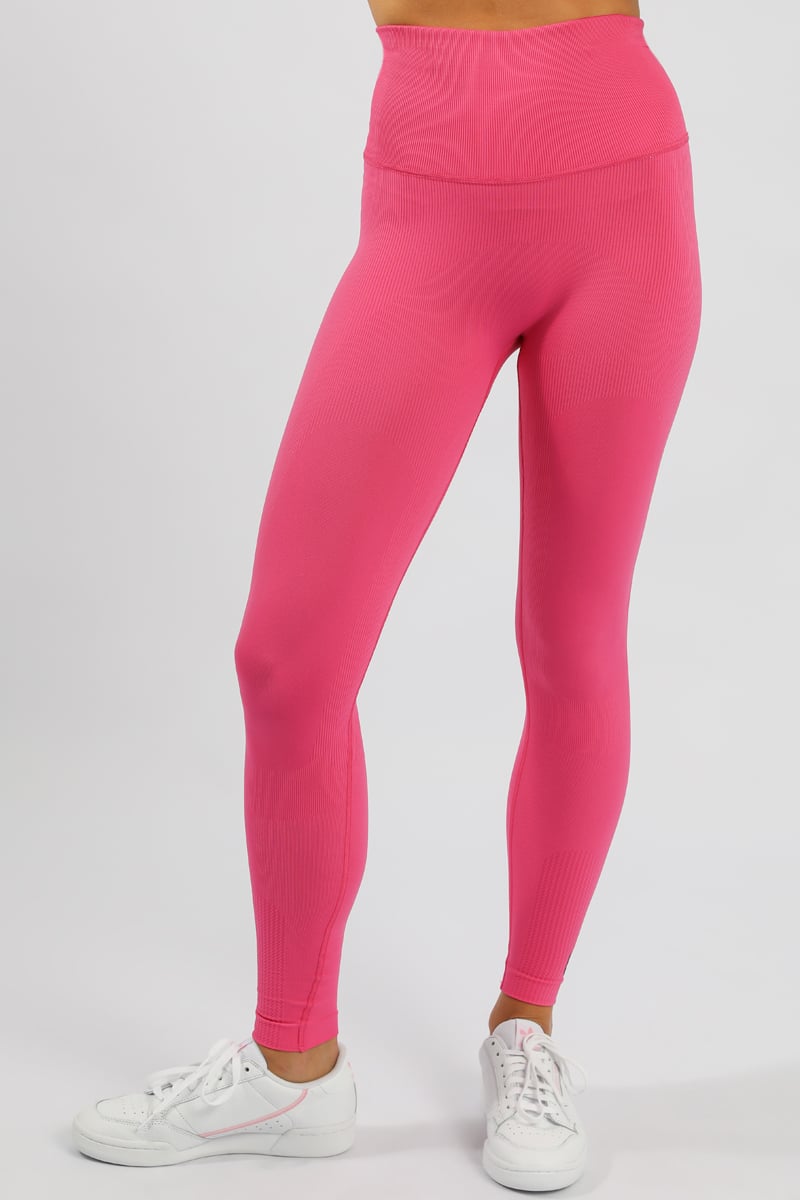 adidas Formotion Sculpt Tights Screaming Pink S21