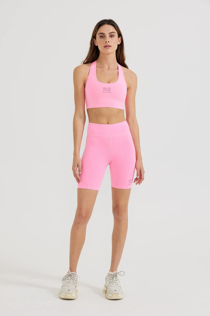 Pink nation sale sports bra