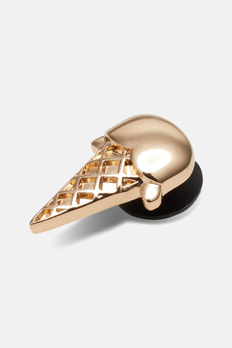 Crocs Ice Cream Jibbitz Gold Stylerunner