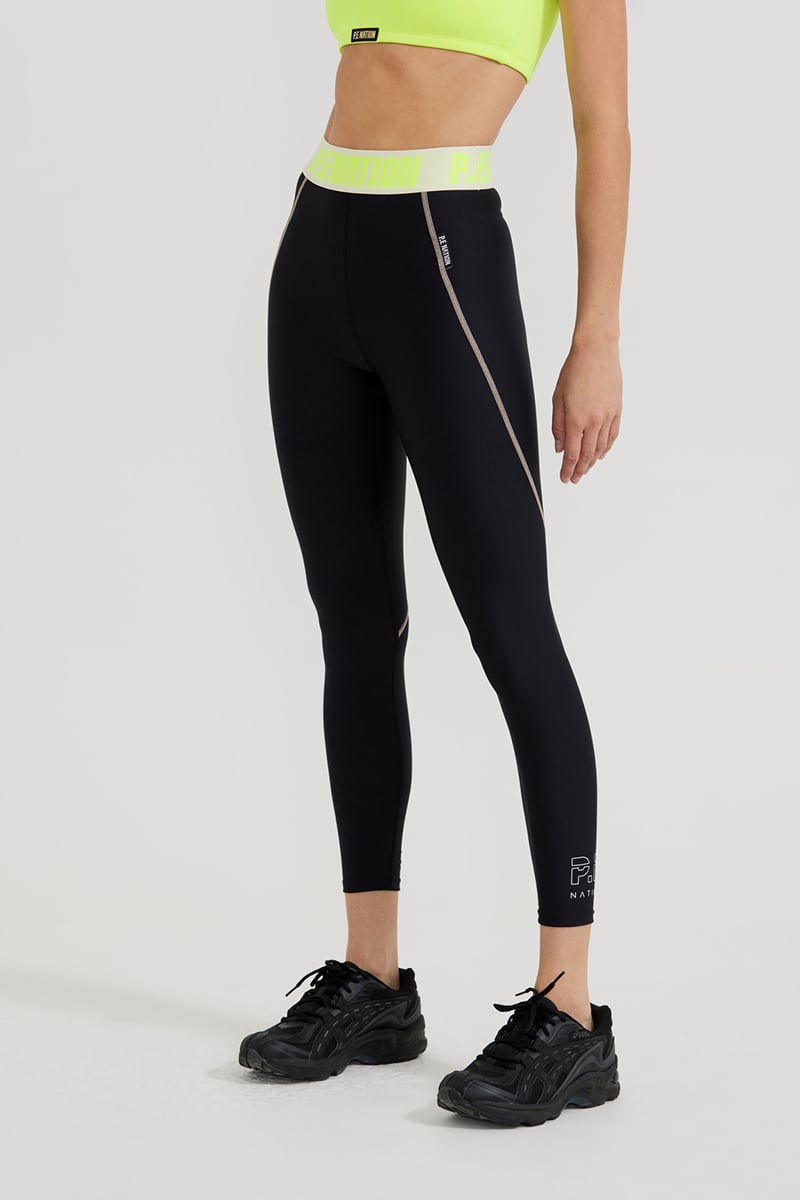 Adidas originals panel colour block leggings top