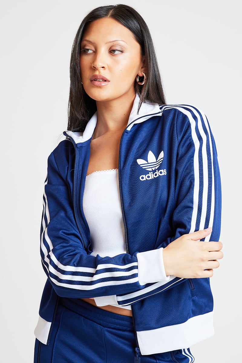adidas Originals Beckenbauer Track Top Dark Blue | Stylerunner