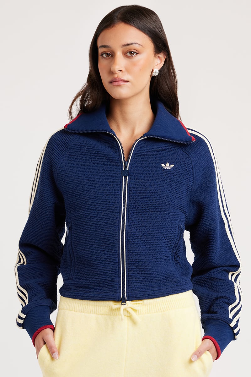 adidas Firebird Tracktop Night Indigo/Warm Vanilla | Stylerunner