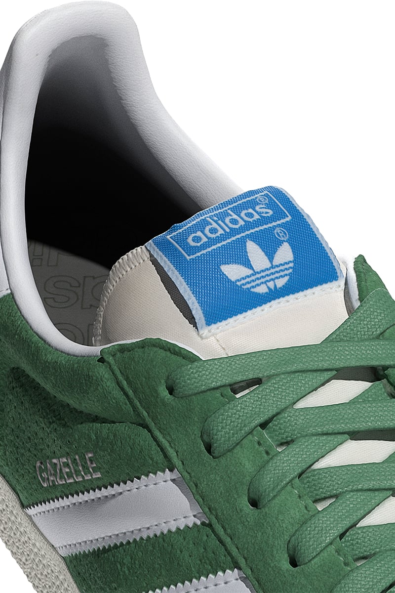 adidas Originals Gazelle Preloved Green/Ftwr White/Core White | Stylerunner