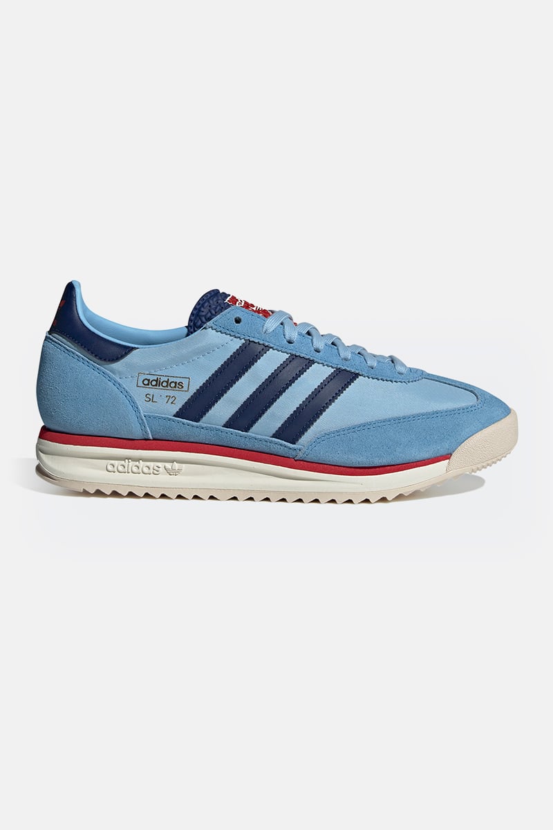 adidas Originals SL 72 RS Light Blue Dark Blue Better Scarlet Stylerunner