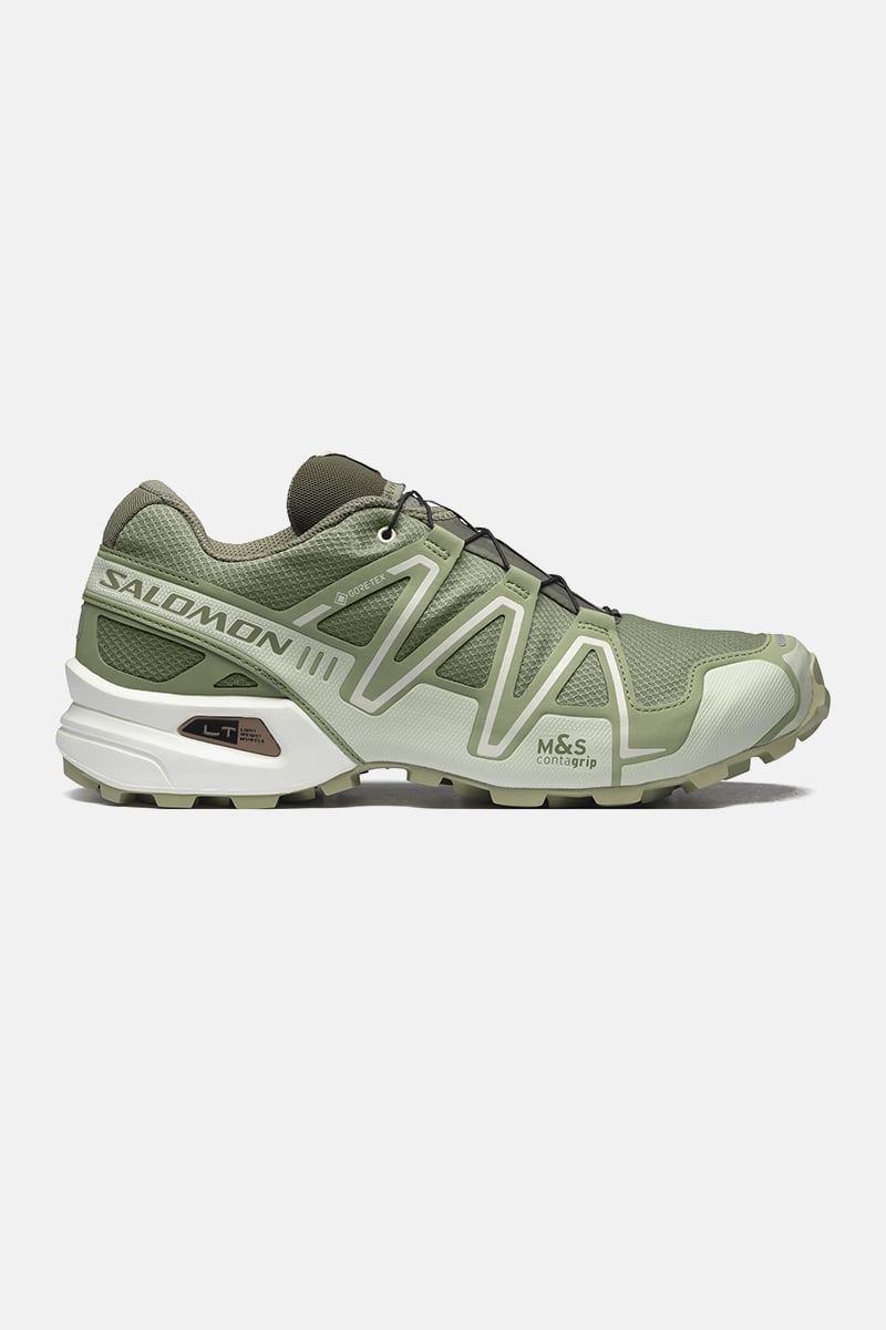Salomon green shoes outlet