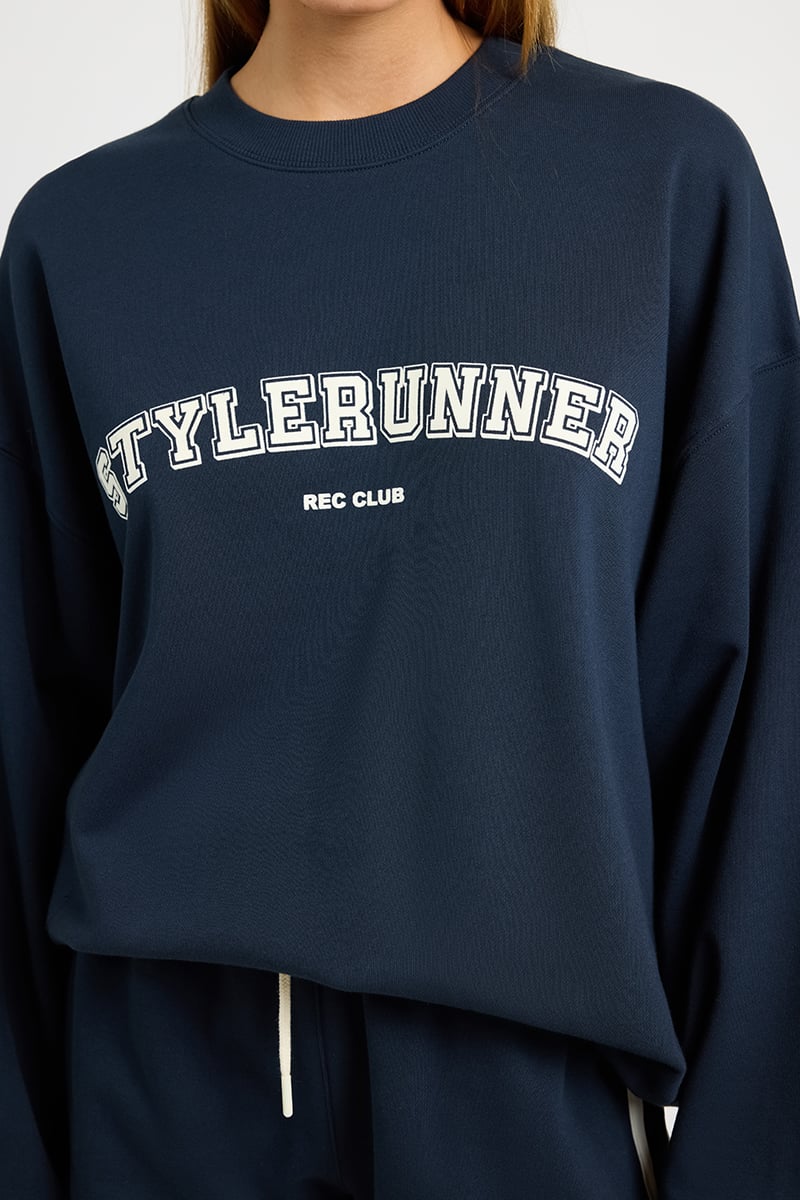 Stylerunner Stylerunner Crew Sweat Navy | Stylerunner