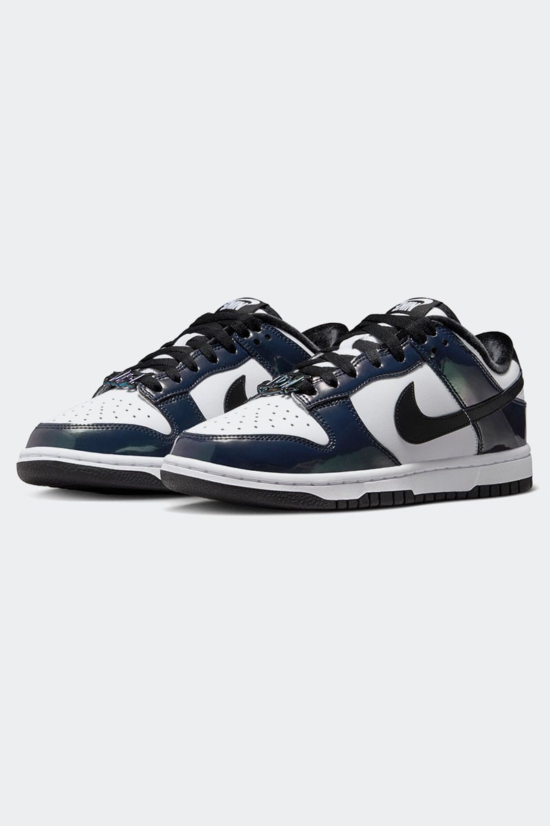 Nike dunk sale low black white