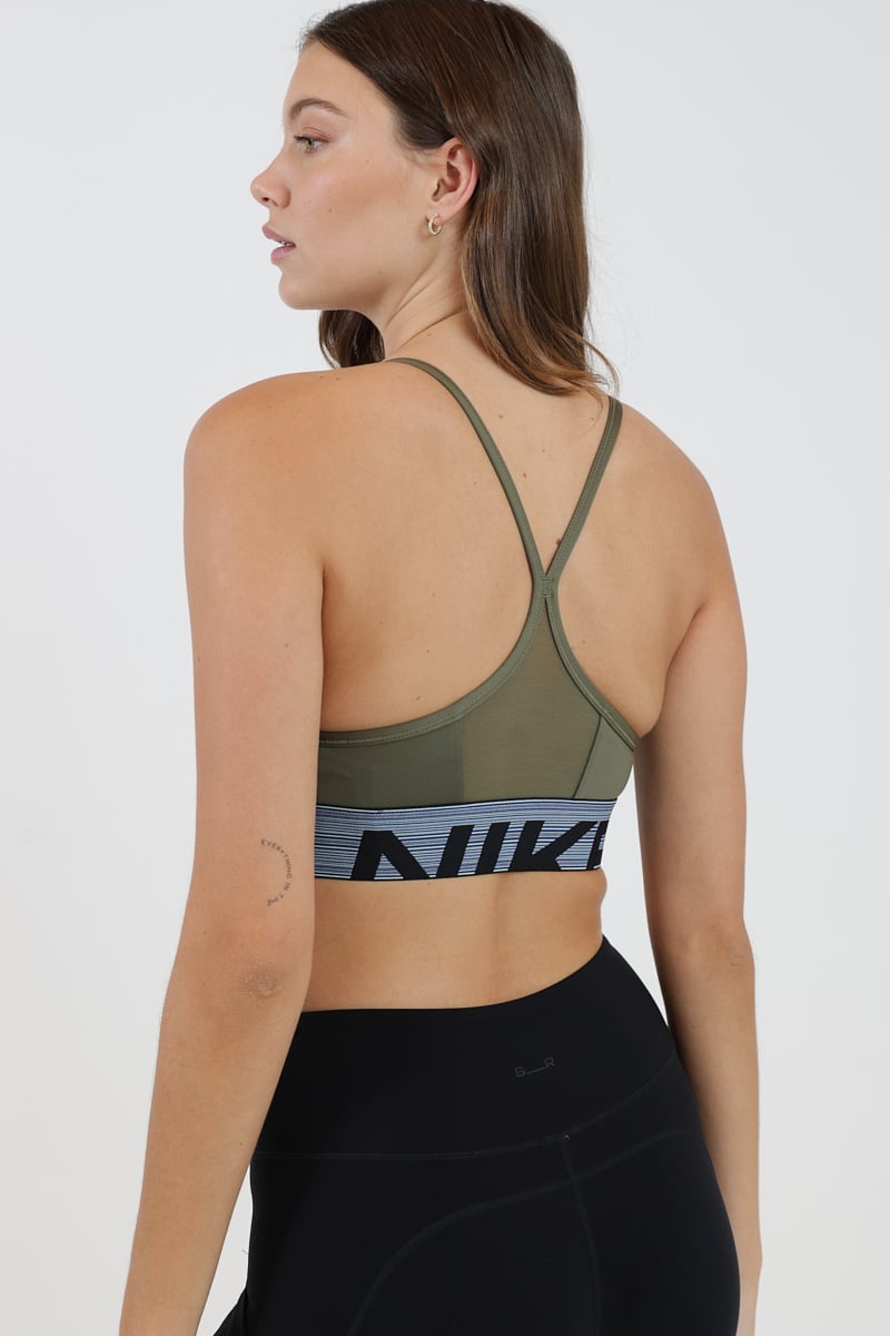 Nike Nike Pro Indy Bra Medium Olive/Medium Olive/Black/Black