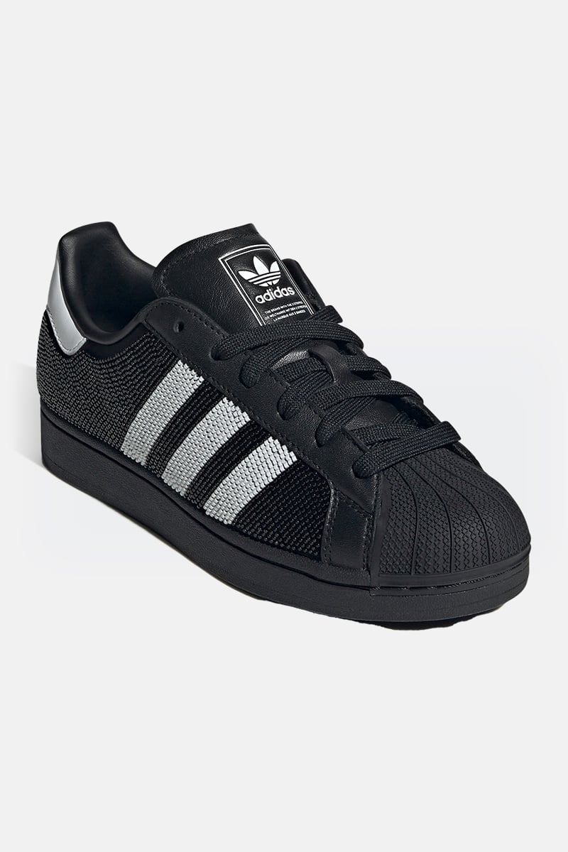 ■adidas■ Superstar II Biz Black White JH7098 adidas Originals Superstar II Core Black/Ftwr White/Core