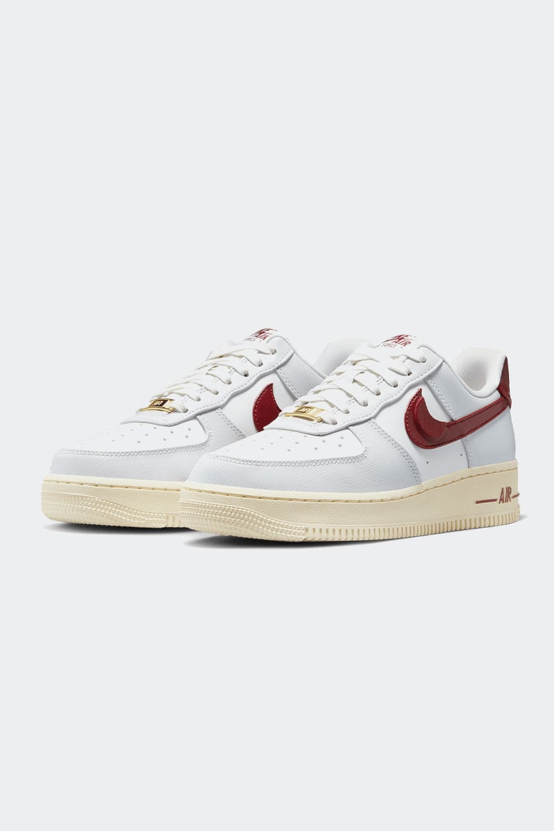 Air force 1 on sale 07 red and white