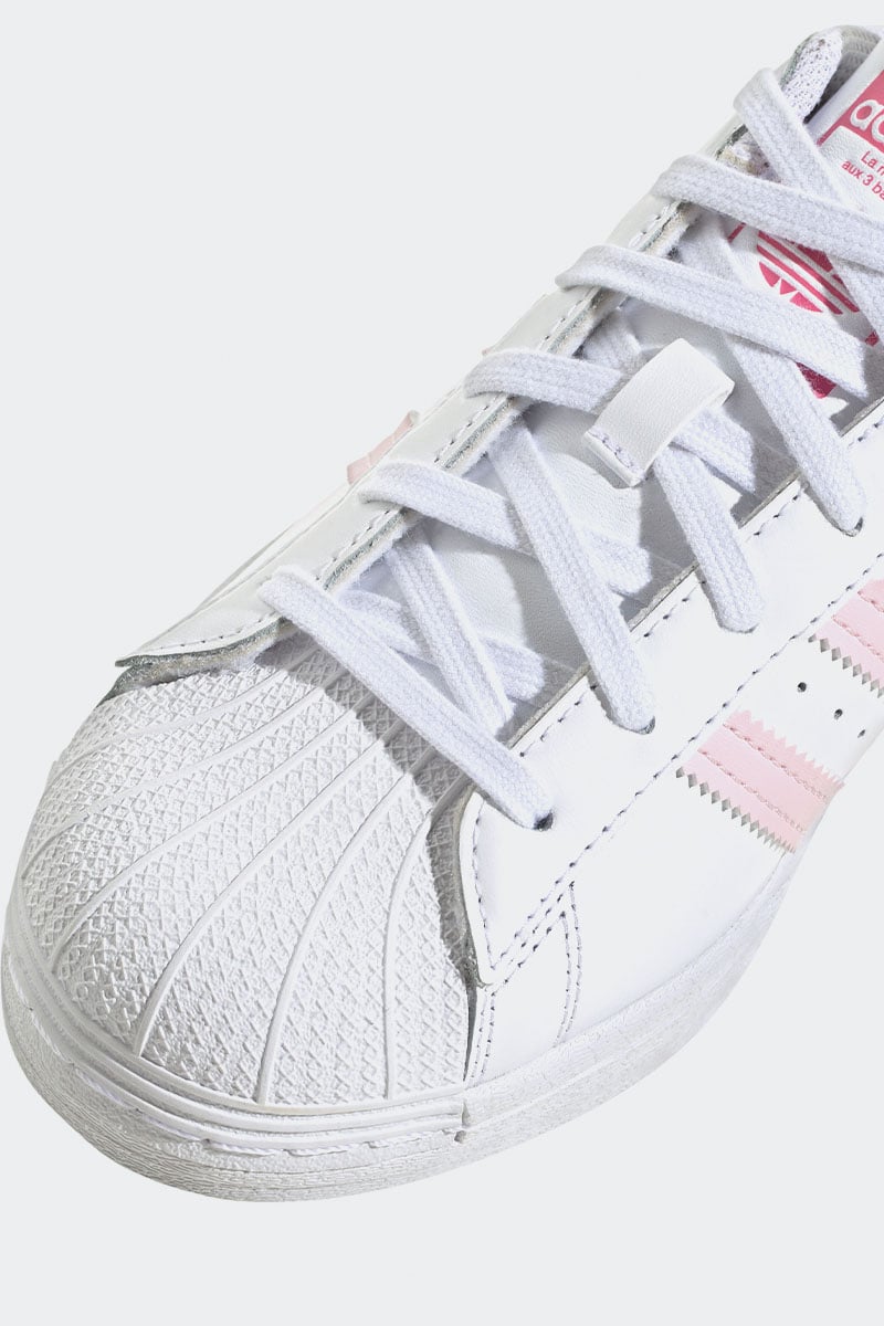 Superstar junior pink and white discount