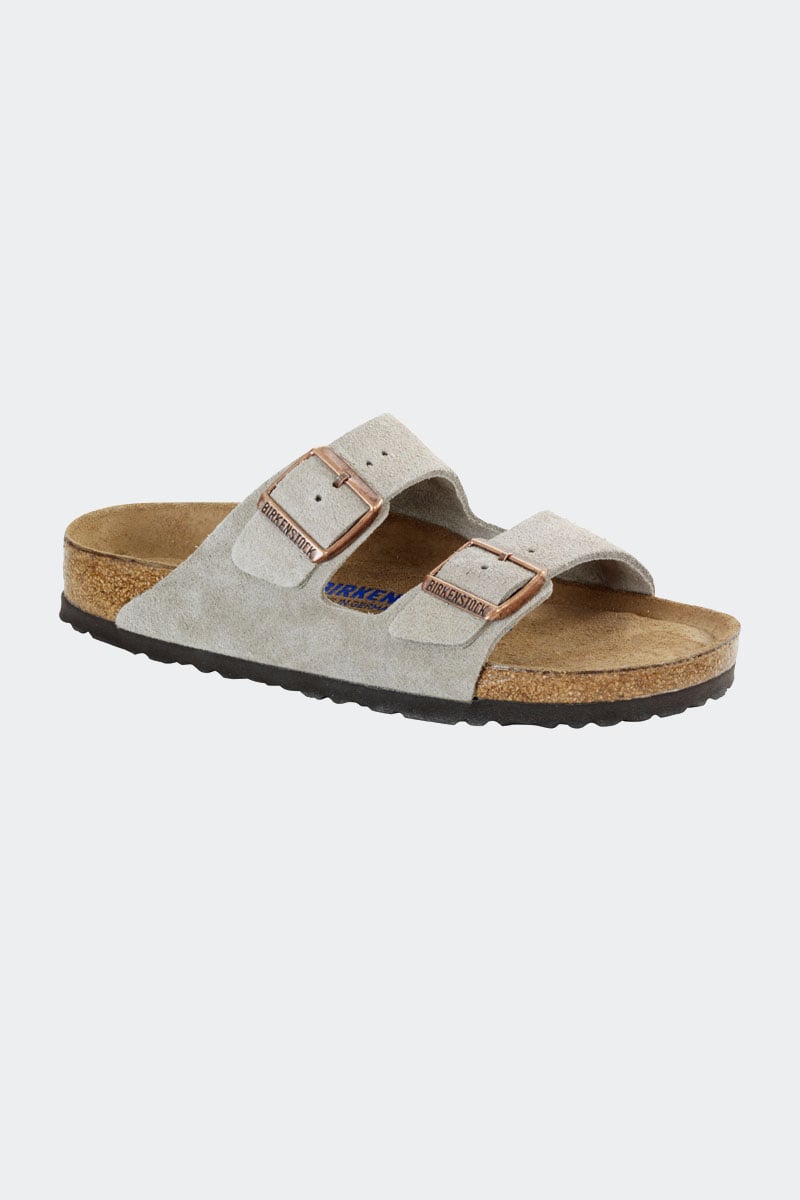 Birkenstock arizona taupe suede narrow online