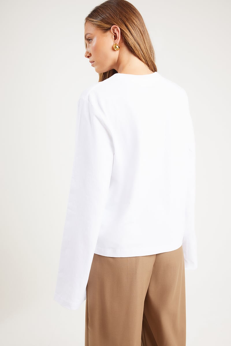 Kaia Flared Sleeve Tee