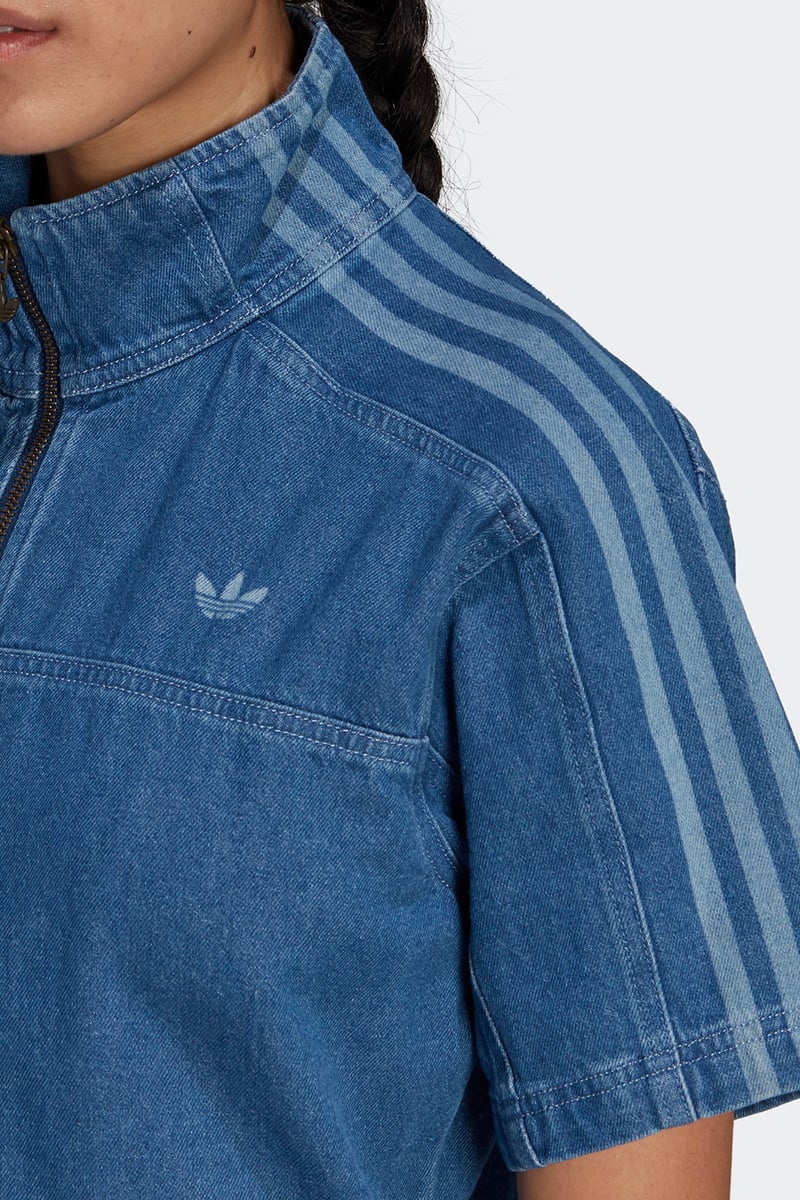 adidas アディダス　Adicolor Denim Jumpsuit adidas Originals Adicolor Denim Jumpsuit DENIM BLUE
