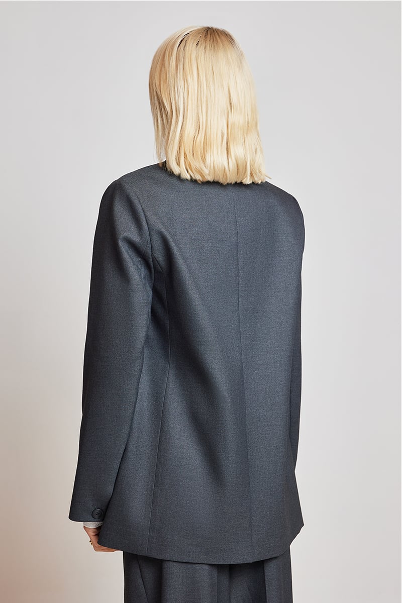 Nude Lucy Dakota Blazer Charcoal | Stylerunner